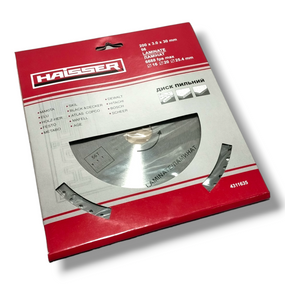 Диск відрізний по ламінату 200х30 56 зуб. HAISSER
