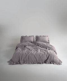 Постельное белье Limasso Stonewashed Exclusive Ranforse 200 х 220 см Opal Grey