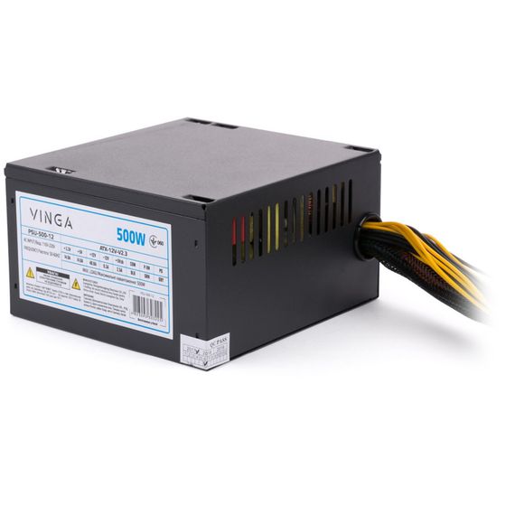 Блок живлення Vinga 500W ОЕМ (PSU-500-12) | Зображення 6