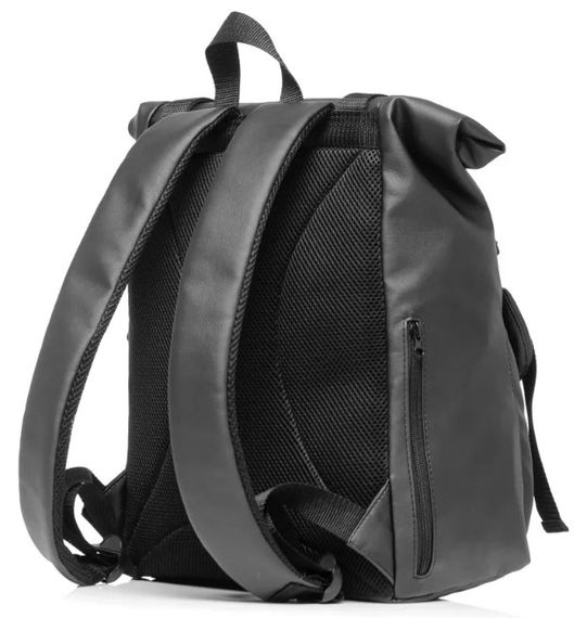 Жіночий рюкзак Sambag RollTop Milton чорний 41 x 30 x 16 см (24251001) | Зображення 4
