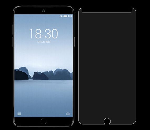 Загартоване захисне скло для Meizu 15 Plus | Зображення 1
