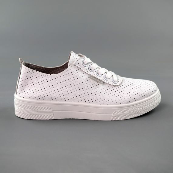 Кеди жіночі перфорація 591559 Білі 36 37 38 39 40 41