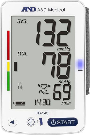 Тонометр AND UB-543 Afib автоматический на запястье гарантия 10 лет | Зображення 5
