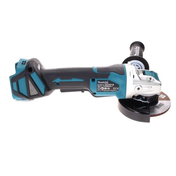 Шліфмашина кутова акумуляторна Makita DGA519Z (125 мм, 3000-8500 об/хв, BL, LXT, X-LOCK, без акумуляторів та зарядного пристрою) | Зображення 2
