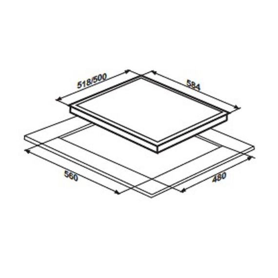 Варочная поверхность Liberty PG6141RG-CCB (408) | Зображення 1