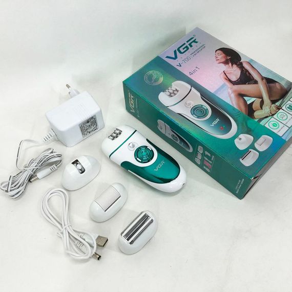 Эпилятор электроэпилятор, Триммер для стрижки интимных мест, Водонепроницаемый депилятор FX-84 | Зображення 3