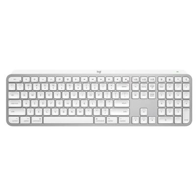 Клавиатура Logitech MX Keys S для MAC Bluetooth/Wireless UA Pale Grey (920-011638)