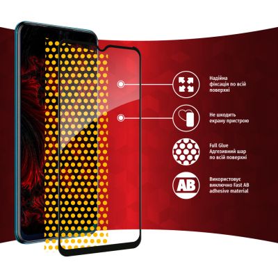 Стекло защитное Intaleo Full Glue Tecno Spark 8T (1283126542275) | Зображення 5