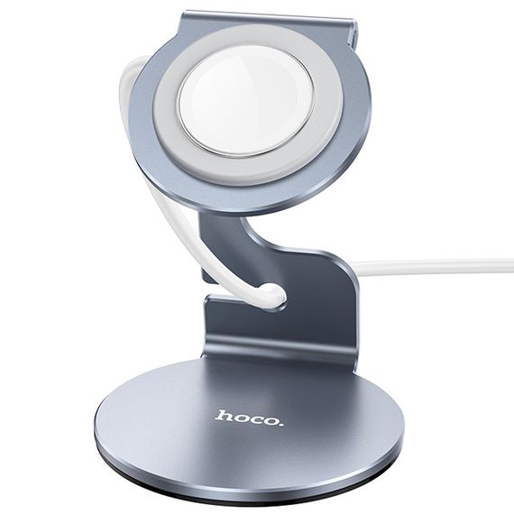 Настольная подставка Hoco HD7 Pleasing for iWatch Metal gray | Зображення 4