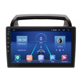 Штатна магнітола Lesko для Kia Carnival II 2006-2014 екран 9" 6/128Gb 4G Wi-Fi GPS Top Киа