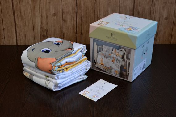 Постільна білизна для новонароджених First Choice Baby Digital Satin 100х150 см. Safari | Зображення 1