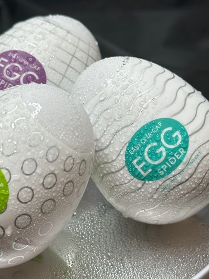 Мастурбатор мужской Tenga Egg. Мастурбатор яйцо. Мастурбатор Тенга. Яйцо фиолетовое | Зображення 3