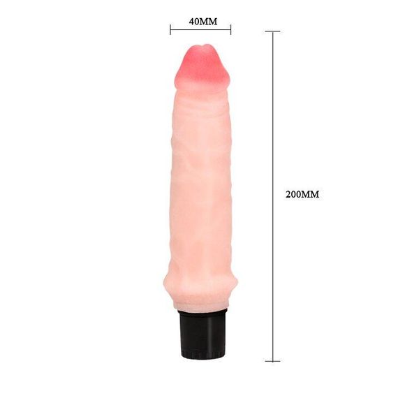Вібратор "The Realistic Cock" BW-027004 Sex Aura | Зображення 4