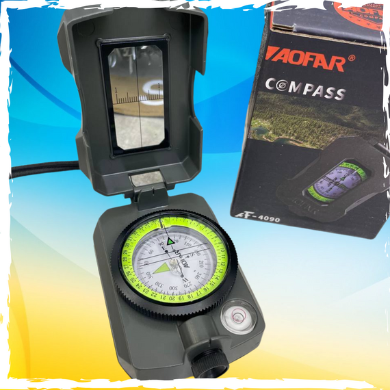 Компас Grand Way TSC-4090. Компас тактический, туристический, военный