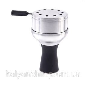 Калауд-чаша для кальяна металлический черный