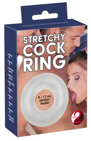 Эрекционное толстое кольцо STRETCHY Sex Aura