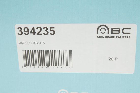 Суппорт тормозной задний  R Toyota Avrensis 11-18 d=38mm  Bosch  394235 | Зображення 3