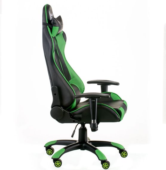Кресло геймерское Special4You ExtremeRace blackgreen | Зображення 4