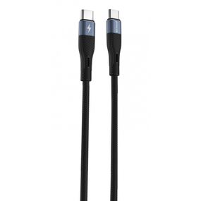 Кабель Proove Silicone Type-C to Type-C 60W (1m), Черный, 1.0 м
