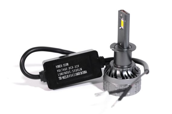 Комплект светодиодных ламп TBS Design T8 PRO H3 12-24V 110W Pk22s 11000lm 6000K | Зображення 5