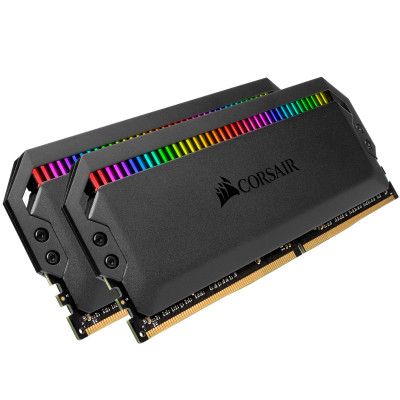 Модуль памяти для компьютера DDR4 64GB (2x32GB) 3200 MHz Vengeance LPX Black Corsair (CMK64GX4M2E3200C16) -