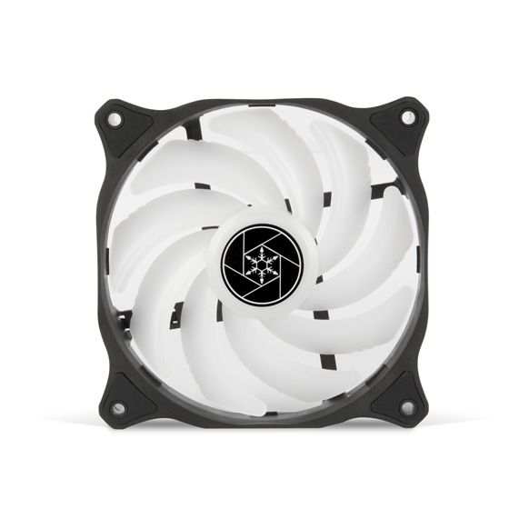 Корпусной вентилятор SilverStone Air Blazer AB120R-ARGB  120мм, ARGB, полупрозрач.,черн.рамка (SST-AB120R-ARGB)