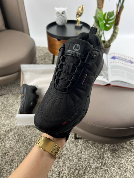 Зимові чоловічі кросівки Continium 3M Thinsulate Termo All Black , В'єтнам 44 28 | Зображення 4