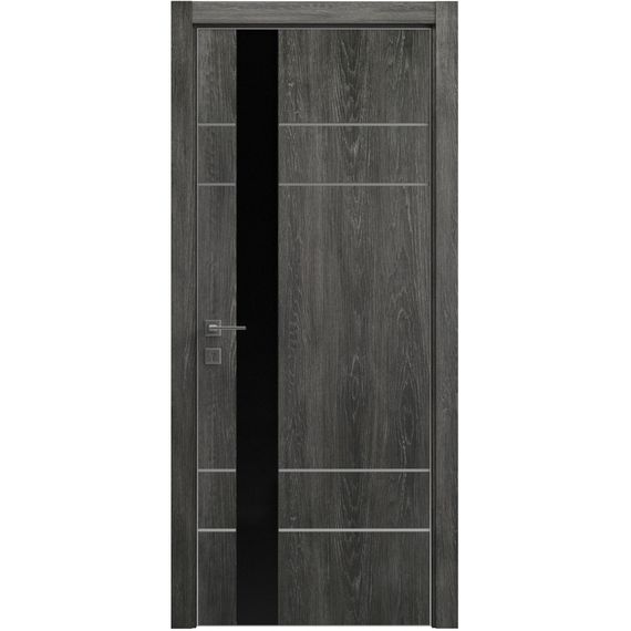Двери межкомнатные Rodos MODERN Flat-05 INSIDE дуб шале графіт