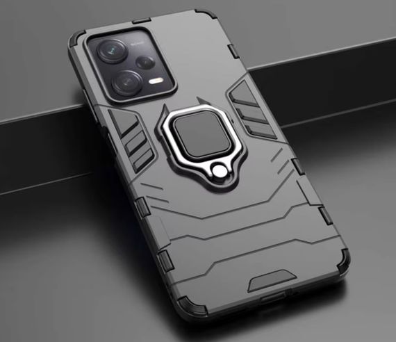 Чохол бампер Primolux Ring Armor для Xiaomi Redmi Note 12 5G - Black | Зображення 5
