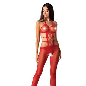 Еротичний бодістокінг Passion BS084 red, One size