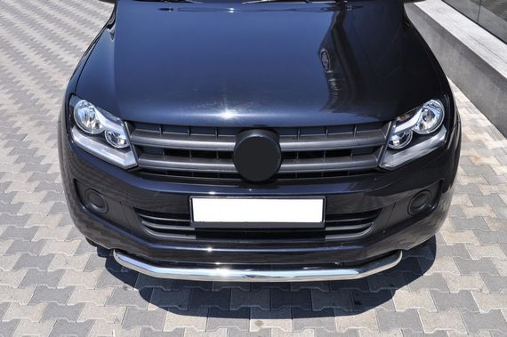 Передняя защита ST008 (нерж) для Volkswagen Amarok 2010-2022 гг | Зображення 1