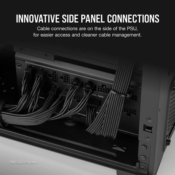 Блок питания Corsair 750W RM750x Shift PCIE5 (CP-9020251-EU) | Зображення 4