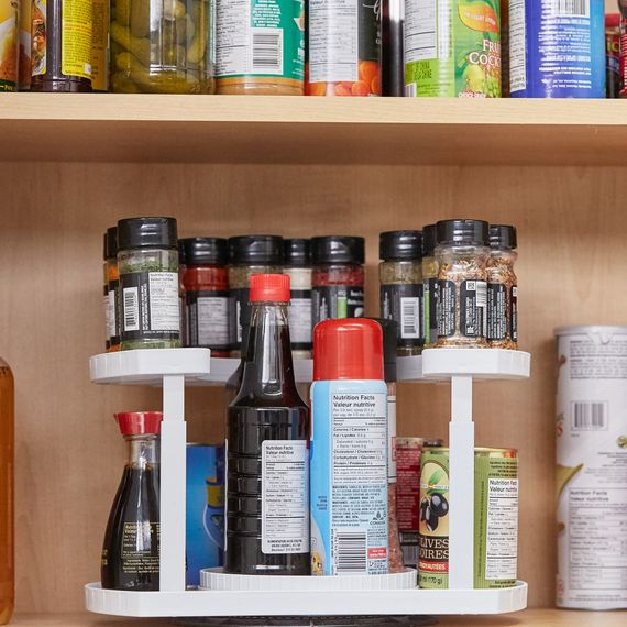 Спецівниця Spice Spinner Two-Tiered Spice Organizer, Поворотна підставка для спецій, Карусель для спецій | Зображення 3