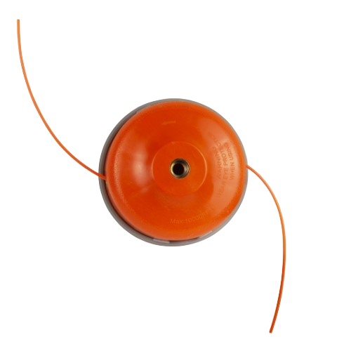 Котушка до садового тримера напівавтоматична M10*1,25 мм пластикова кнопка SIGMA | Зображення 2