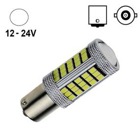 Автолампа Terra P21W / 1156, цоколь BA15s, 2835x66smd, линза, белый, 12-24V