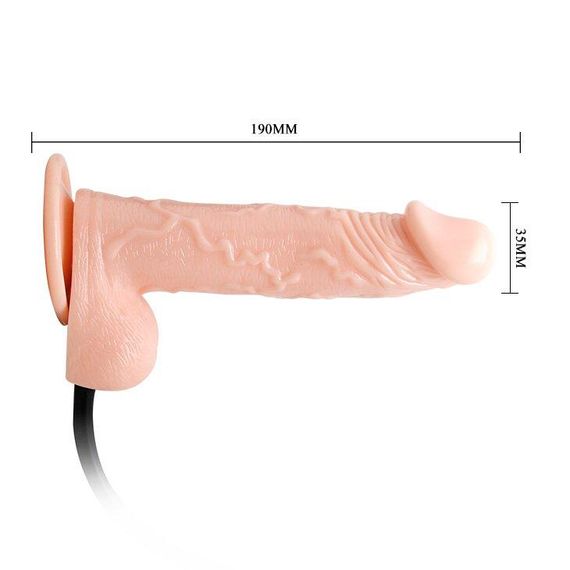 Вібратор на присосці, що розширюється INFLATABLE, BW-008067AQ Sex Aura | Зображення 6