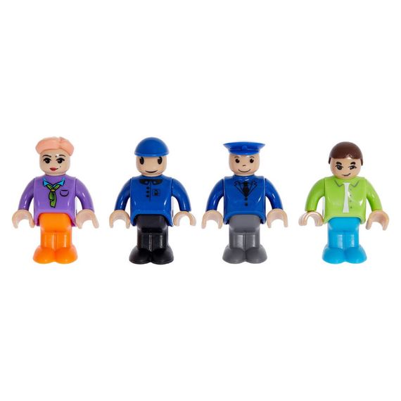 Конструктор ZIPP Toys Потяг DF11 Z з рельсами, синій на радіокеруванні (98220) | Зображення 1