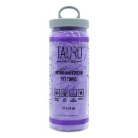Полотенце для собак и котов Tauro Pro Line, 64 х 43 см, фиолетовый