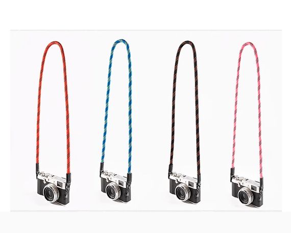 Універсальний ремінь шнурок для фотокамери текстильний червоний CAMERA STRAP, ремені на фотоапарат | Зображення 4