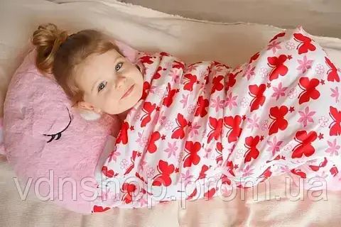 Дитячий спальний мішок на блискавці 3 в 1 іграшка подушка спальник та вбудована подушка | Зображення 5