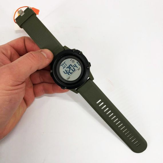 Годинник наручний чоловічий SKMEI 1508AGWT ARMY GREEN-WHITE, Водонепроникний чоловічий годинник. Колір: зелений | Зображення 5