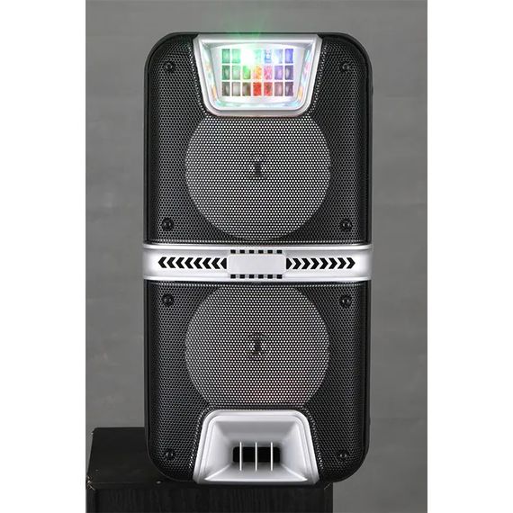 Акустичестична портативна система XPRO HS-TD0699 Bluetooth з караоке мікрофоном та пультом 30W(MER-15694) | Зображення 3