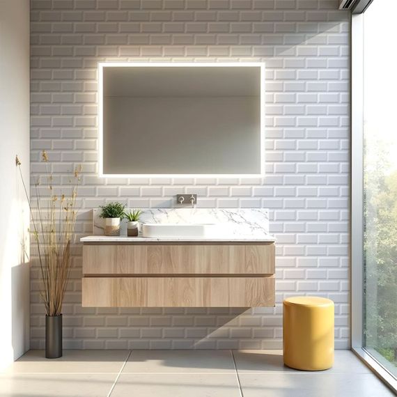 Декоративна ПВХ панель 960х480х4мм Біла клінкерна цегла SW-00001431 | Зображення 6