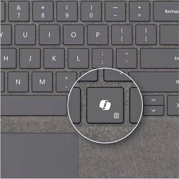 Клавиатура со стилусом для Microsoft Surface Pro черная 8X8-00141 | Зображення 4