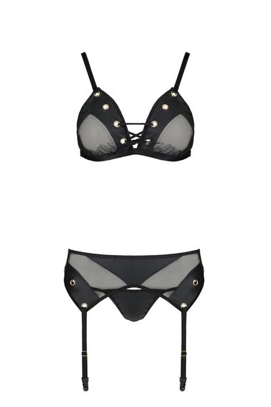 Комплект Passion NESSY SET Чорний 2XL/3XL | Зображення 2