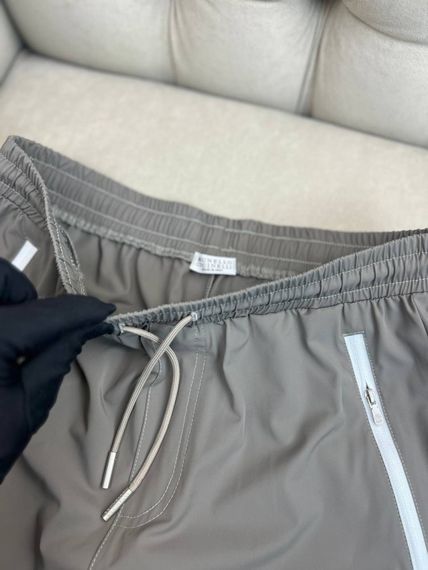 Комплект Brunello Cucinelli бежевий (білі вставки на кишенях) sp115 | Зображення 8