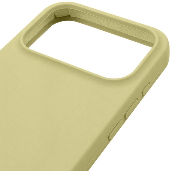 Чохол Silk Full Protective (AA) NO LOGO для Apple iPhone 17 Pro / 18 Pro (6.3") Жовтий / Mellow Yellow | Зображення 3