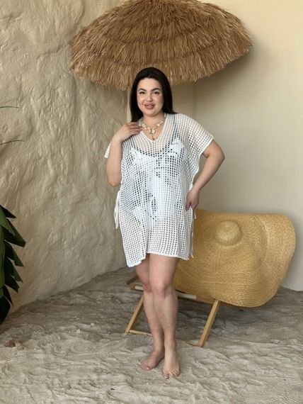 Жіноча пляжна туніка Plus Size | Зображення 9