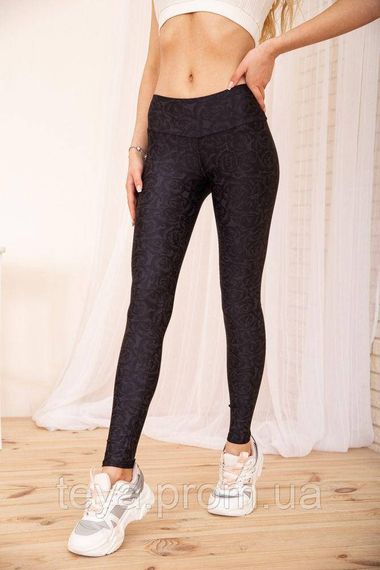 Лосини жіночі з утяжкою колір чорний розмір S FA_000377