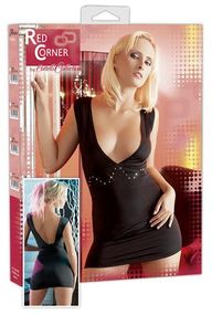 Мини платье со стразами sexstyle